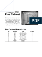 Pine Cabinet: Project 11142EZ