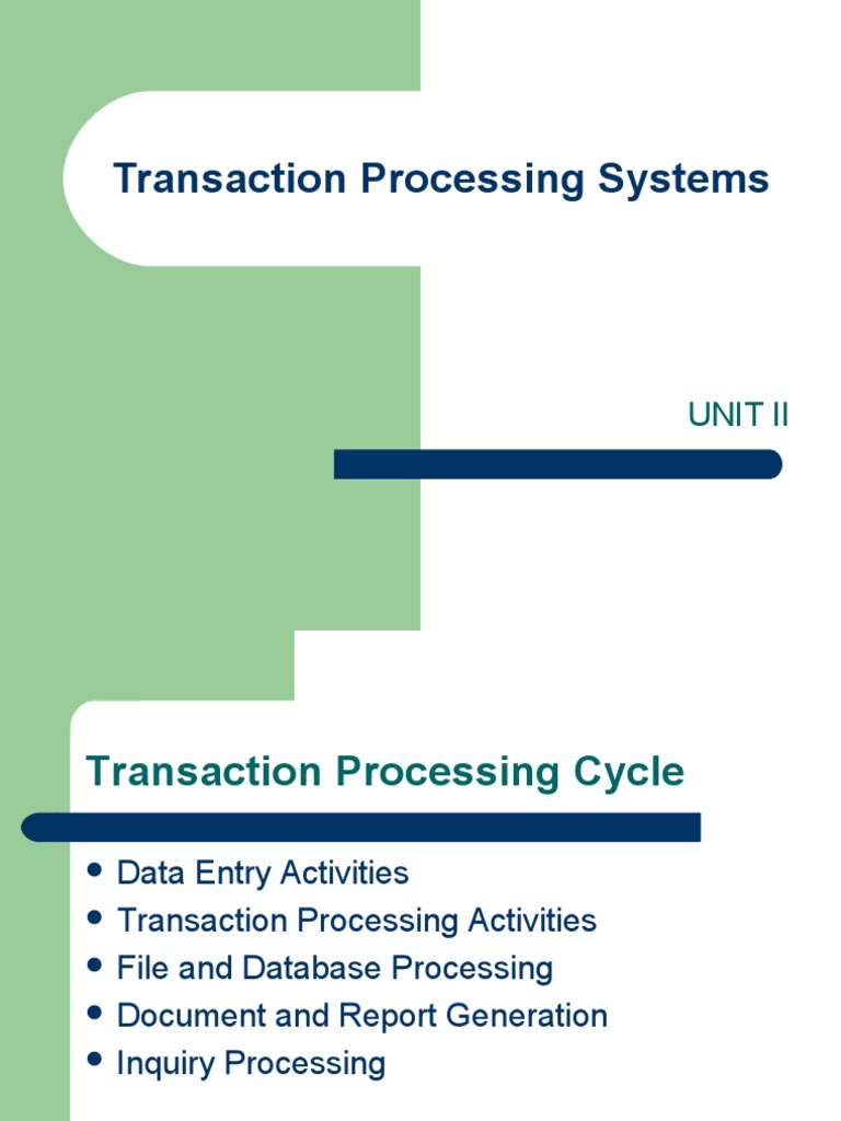 Data Processing Cycle