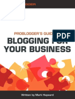 Blog-Probloggers Guide To Blogging For Your Business-Darren Rowse