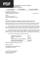 Surat terminate