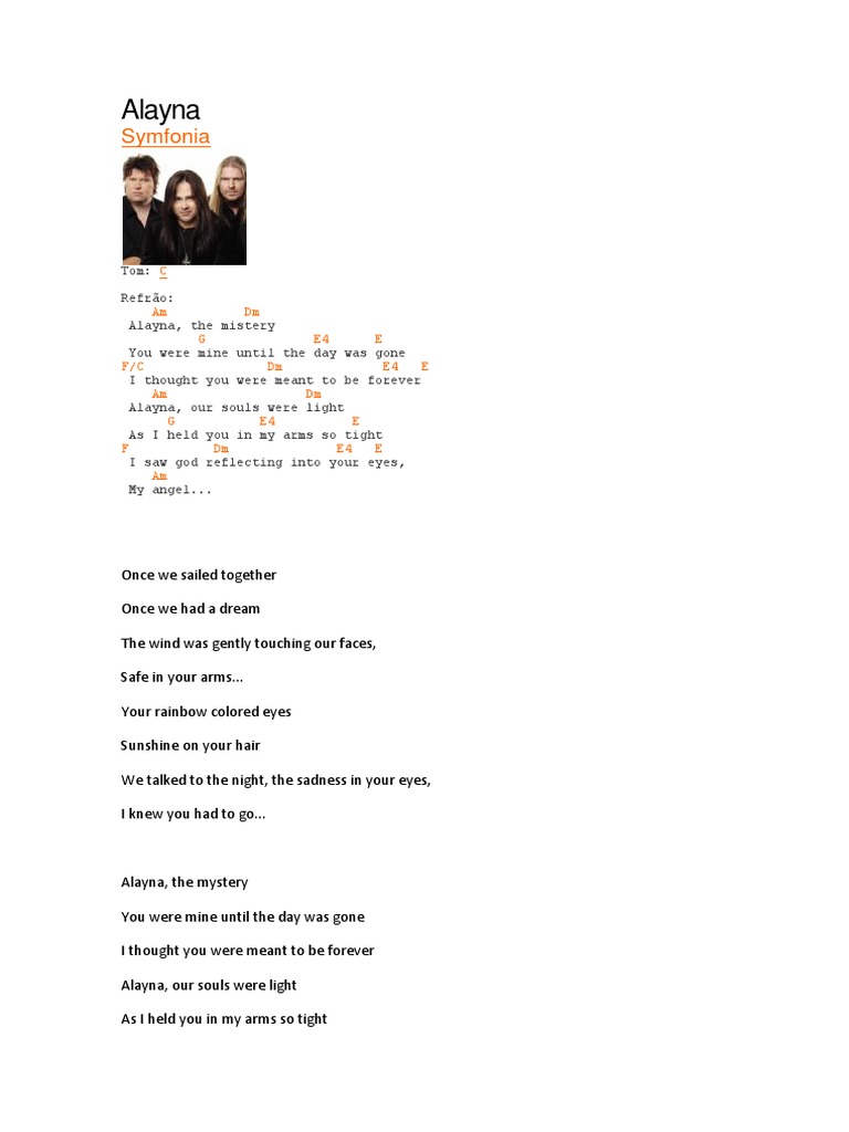 Alayna: A Poignant Love Song Lyrics | PDF | Art | Religion & Spirituality