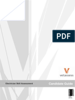 Electrician Practical Skills Assessment Candidate Guide