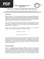Download Project 4 Ethylene Oxide by Nhan Nguyen Van SN195019853 doc pdf