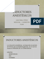 Inductores Anestésicos PDF