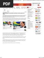 Aécio Boladasso é escrachado nas redes, mas tem apoio de O Globo - Portal Vermelho