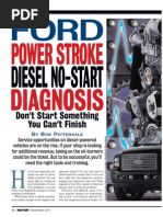 Power Stroke Diagnosis: Diesel No-Start