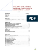 Administración Estratégica Plan de Administración Estrategica Comercial de Comitán S.A. de C.V.