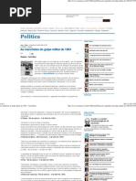 As Manchetes Do Golpe Militar de 1964 - Carta Maior