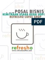 Proposal Bisnis Kemitraan Refresho Coffee Shop