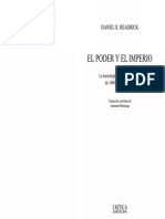 Headrick, Daniel - El Poder y El Imperio. La Tecnología y El Imperialismo de 1400 A La Actualidad