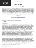 Anthony Blake - SYSTEMATICS – an introduction