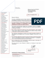 Lettre du Président de la Licra- Jean-Yves Driand du 13-09-2013 - Affaire Dieudonné