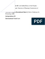 India: Constitutional Law-II-Lok Sabha (House of The People) Administrative Law - Function of Planning Commission of