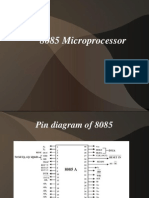 Pin Diagram and Functions of 8085 Microprocessor