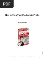 Davedee Passion Into Profits