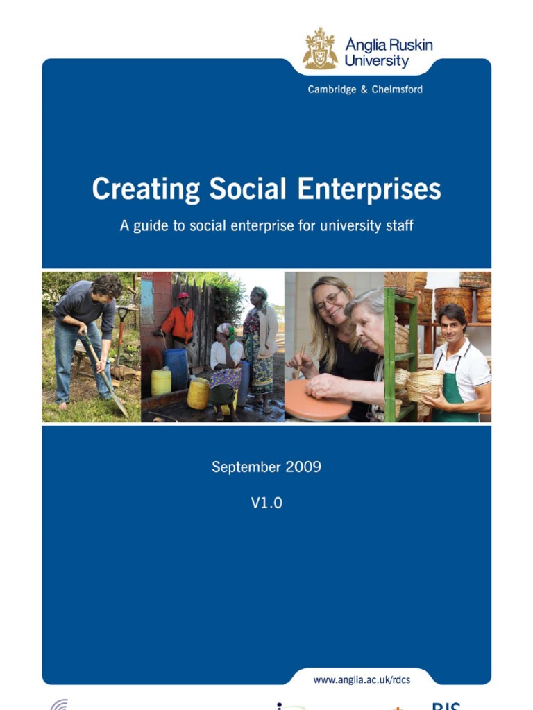 Creating Social Enterprises A Guide To Social Enterprise For