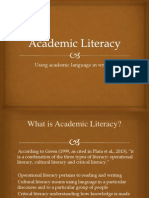 Academic Literacy