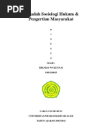 Download Makalah Sosiologi Hukum by Fithra Mafer SN195230208 doc pdf