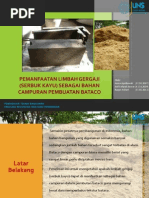 Download Pemanfaatan Limbah Serbuk Gergaji untuk bahan campuran Batako by Arif Sofarul Anwar SN195232284 doc pdf