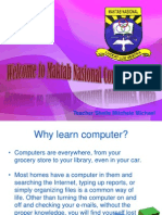 Computer Class Presentation