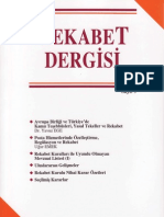 Ekdi - 'Rekabet Kuralları Ile Uyumlu Olmayan Mevzuat Listesi'