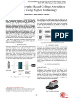 Wireless Fingerprint Based College Attendance System Using Zigbee Technolog