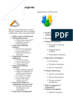 Steps to Plan and Implement Successful EVS Projects