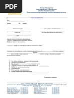 Obrazac - Izjava | PDF