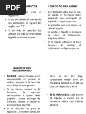 Tipos de legados pdf