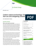 Grantham Briefing Paper - Carbon Capture Technology - November 2010