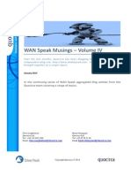 WANSpeak Musings - Volume IV