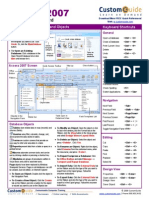 Access2007 Quick Refefence Guide