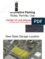 Alternative Parking: Rules, Permits, Use