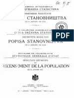 Bosna I Hercegovina: Popis 1921. Godine