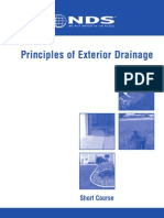 Principles of Exterior Drainage