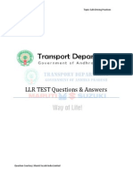 LLR Test EnglishQuestionAnswerCha1