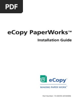 Ecopy Install Guide