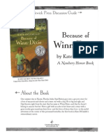 Because of Winn-Dixie Discussion Guide