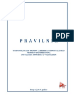 Pravilnik o Unutrašnjem Transportu - Viljuškari