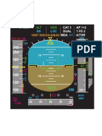 Flight Mode Annuciator EFIS PFD ND