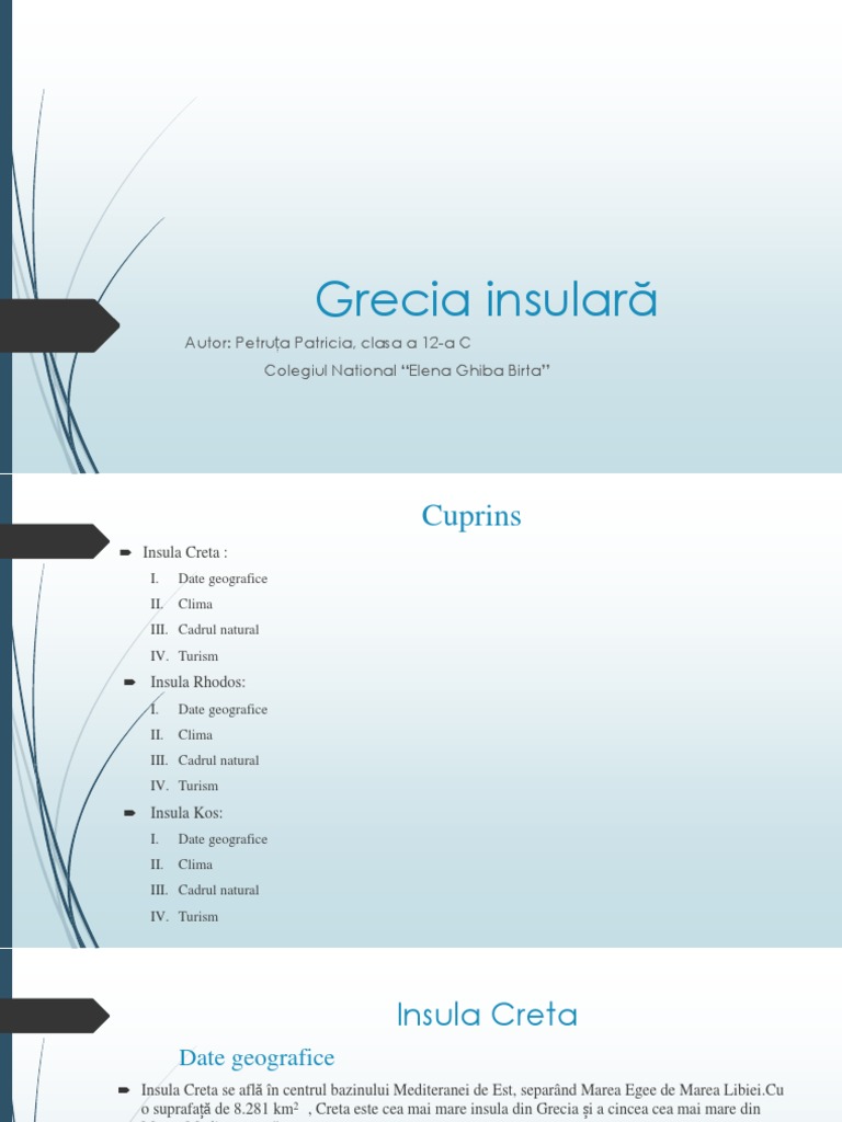 Grecia Insulară | PDF