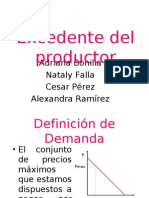 Excedente Del Productor