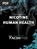 Download The effects of nicotine on human health - Consumer version by American Council on Science and Health SN195348573 doc pdf