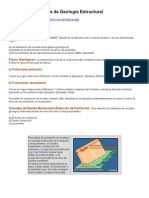 Conceptos Básicos de Geología Estructural