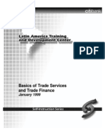 Basics of Trade Services and Trade Finance January 1999