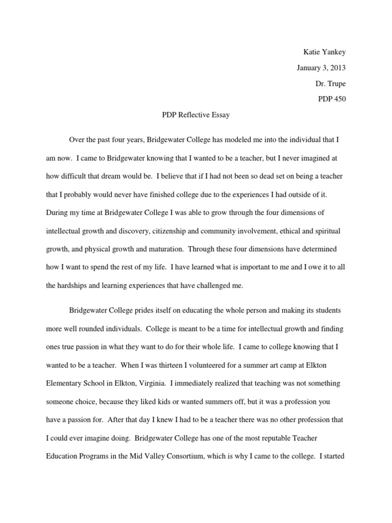 Essay about lesson image