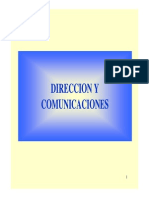 Direccion y Comunicacion