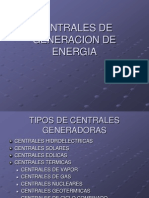 Centrales de Generacion de Energia