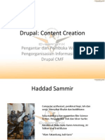Drupal - Content Creation