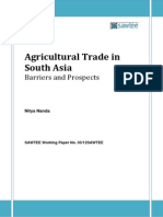 Agricultural Trade in South Asia